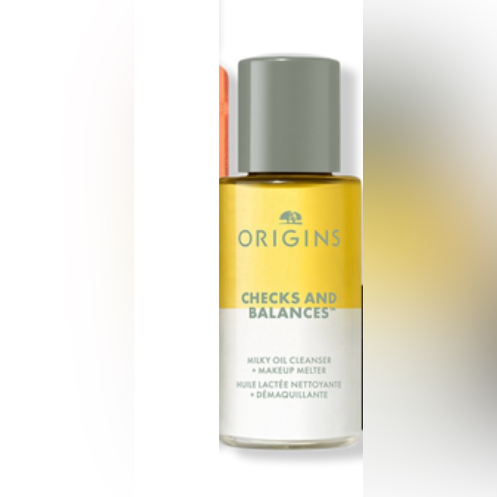 💙 4/$20 ORIGINS Checks And Balances Milky Oil Cleanser and Makeup Melter